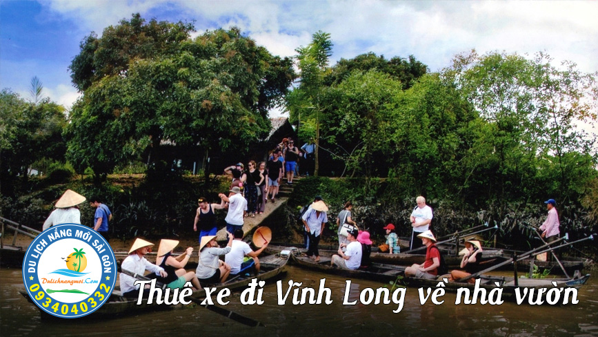 Các nhà vườn tại Vĩnh Long luôn đông du khách