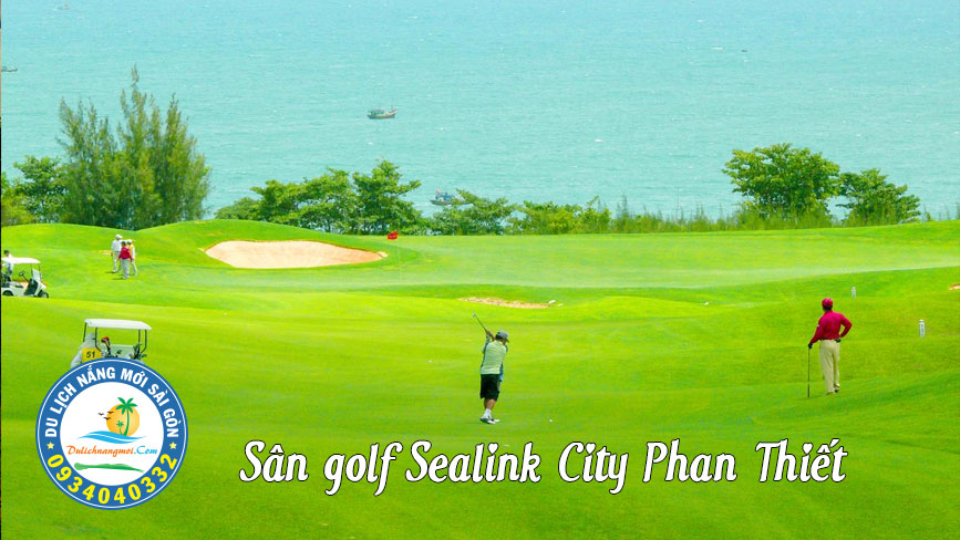 Đánh golf tại Sealink Phan Thiết City