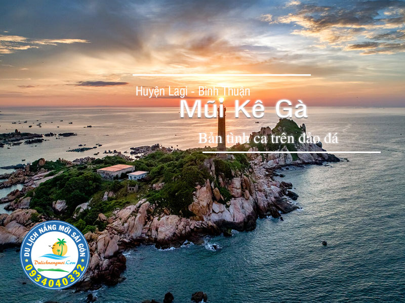 Chiều hoàng hôn trên mũi Kê Gà