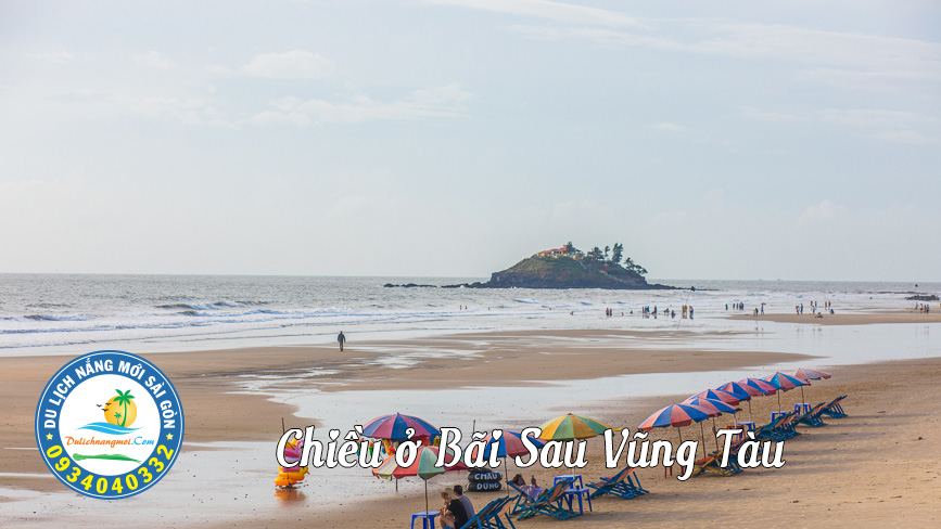 Bãi Sau Vũng Tàu 1 chiều vắng khách