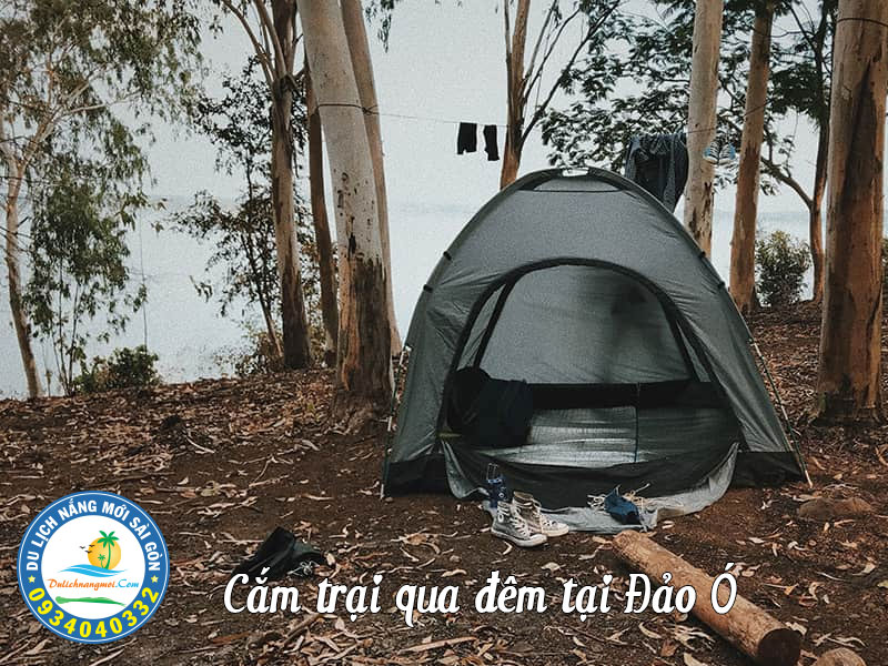 Nếu bạn muốn cắm trại qua đêm hãy đến với Đảo Ó