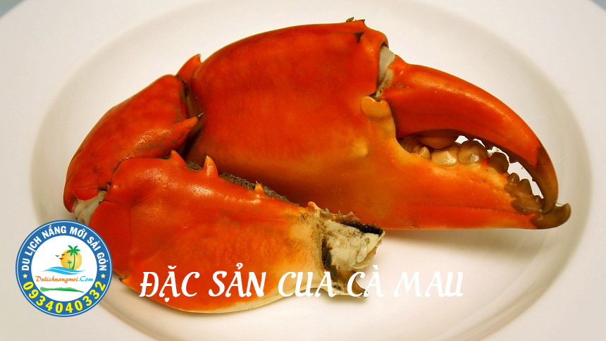 Đặc sản cua Cà Mau 