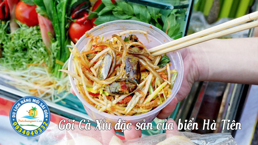 Đến Hà Tiên phải một lần thử qua đặc sản Cà Xỉu