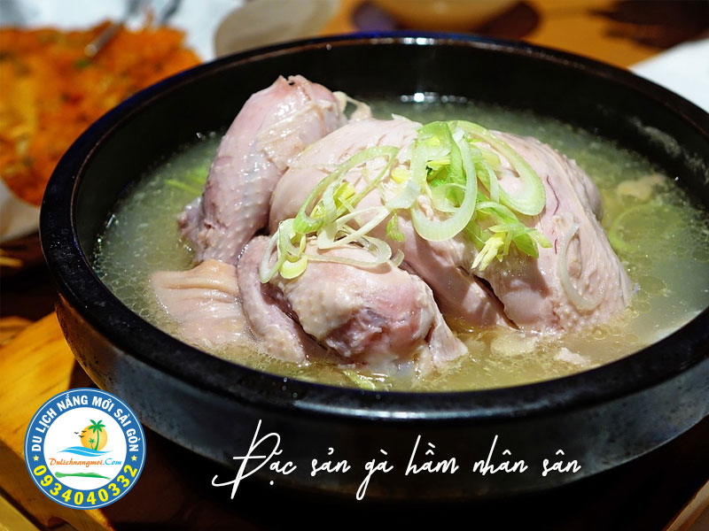 Mua nhân sâm để thử tài nấu món gà hầm sâm xứ Hàn