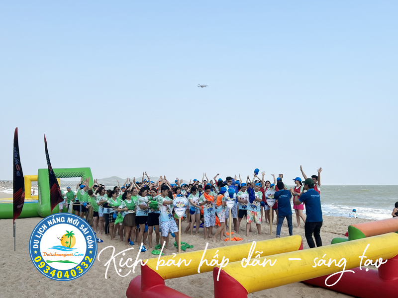 Tour du lịch khách đoàn teambuilding