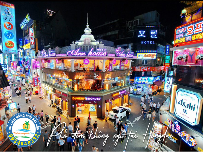 Hàng thời trang sinh viên giá rẻ tại Hongdae