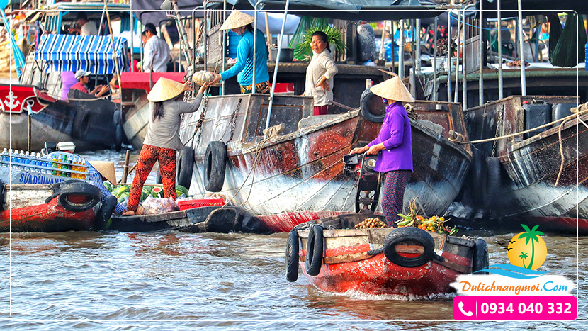 Khám phá văn hóa chợ trên sông (chợ nổi)