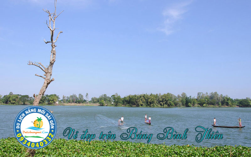 Một sinh hoạt khác tại Búng Bình Thiên