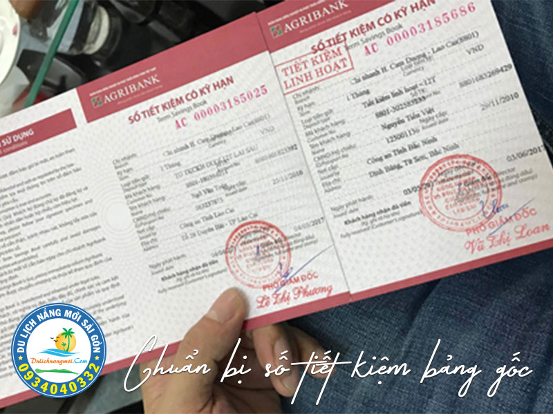 Sổ tiết kiệm bảng gốc là yêu cầu bắt buộc xin visa Hàn Quốc