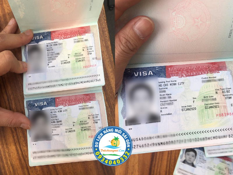 Xin visa du lịch Mỹ cho cả gia đình