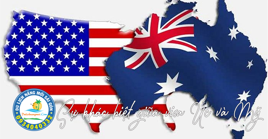 Sự khác biệt giữa xin visa đi Úc và Mỹ