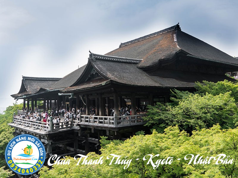 cảnh đẹp chùa Thanh Thủy Kyoto